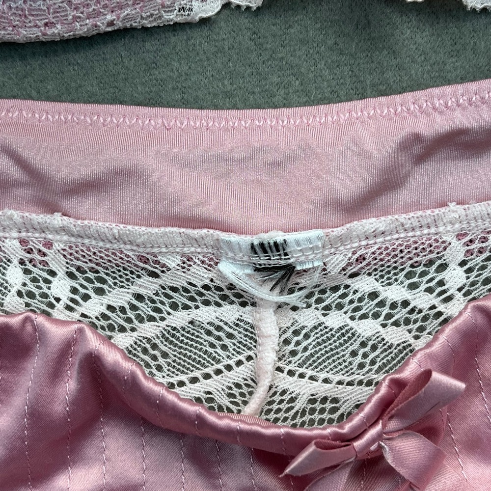 Sixty Eight Pink Lace Push Up Bra Panty Set Lingerie 36B - Picture 4 of 10